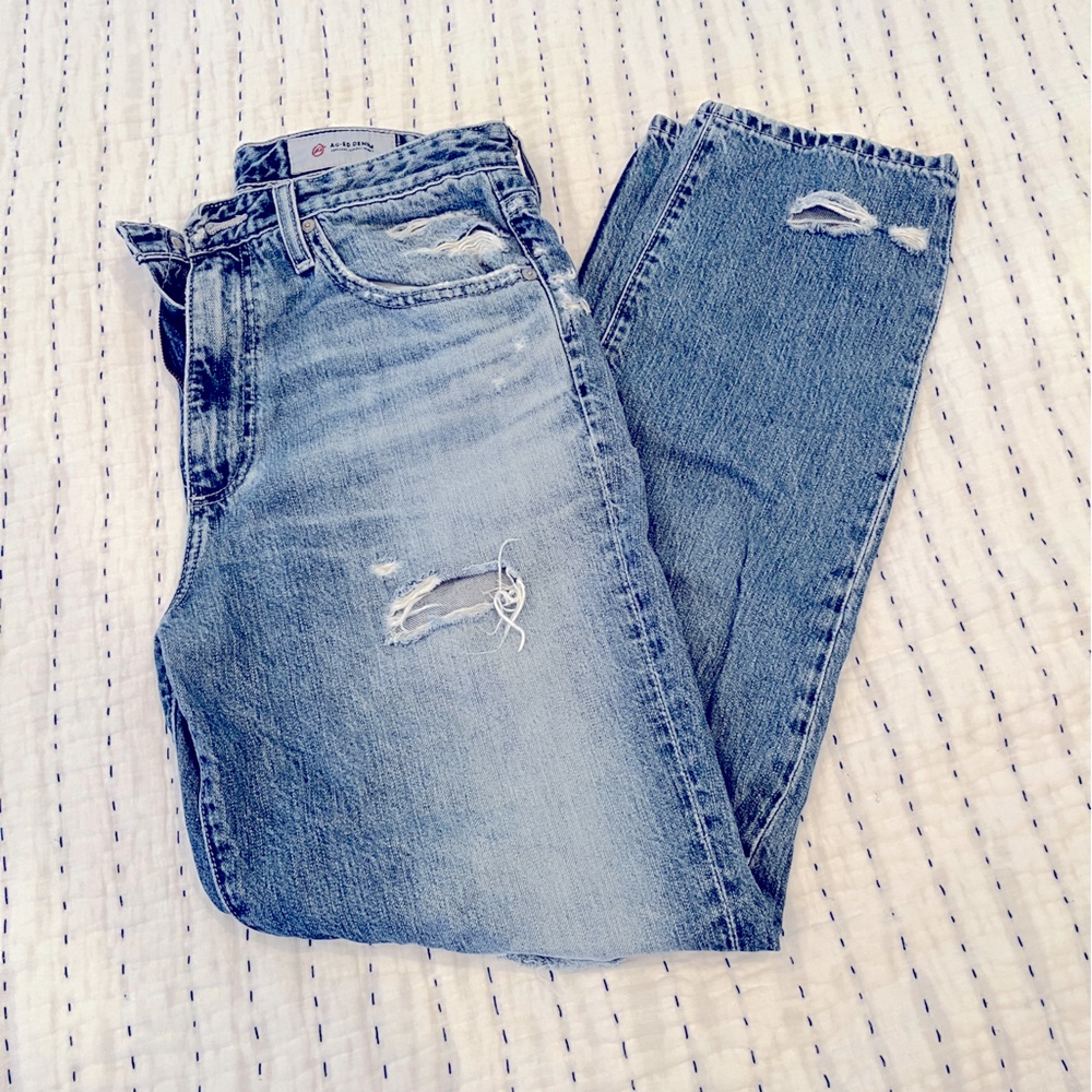 AG Phoebe Jeans size 29 distressed Phoebe Jean. Very good condition!